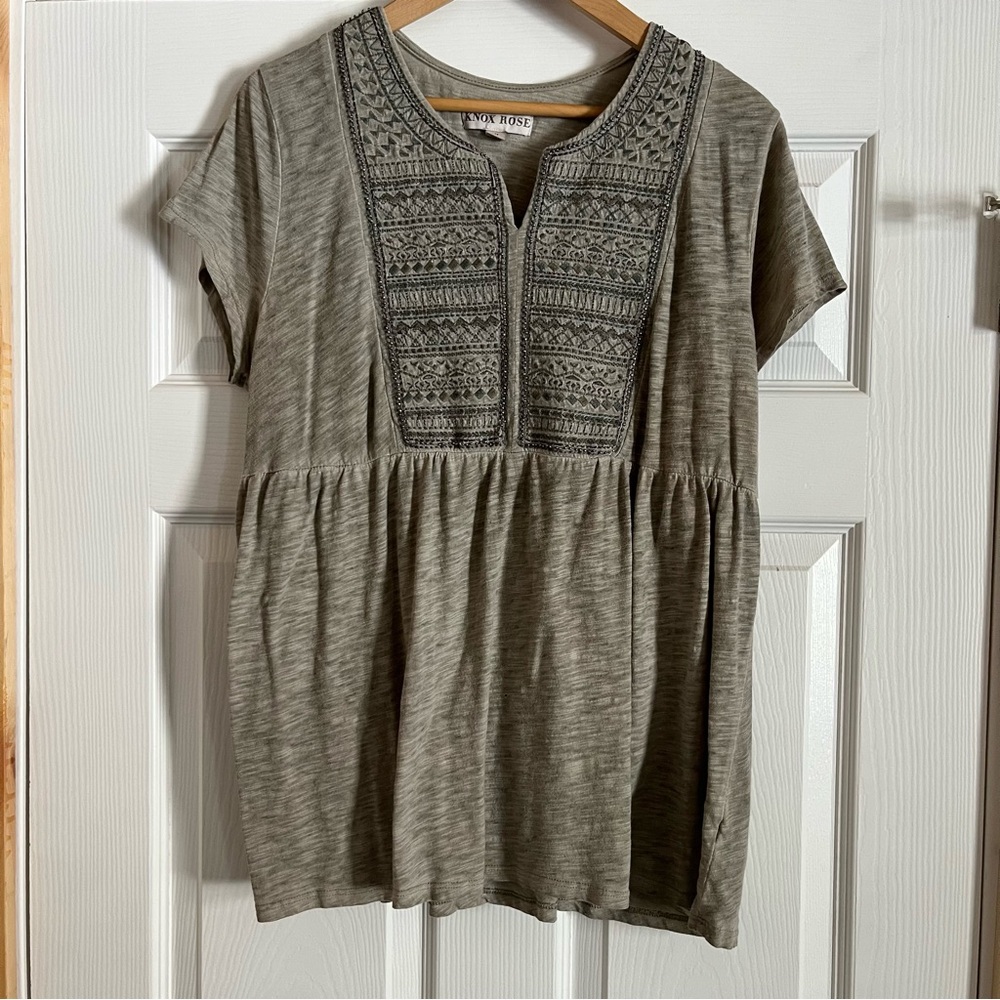 Embroidered Top